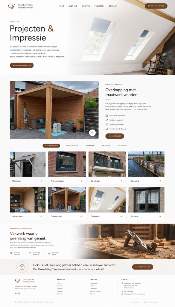 Projecten en impressie